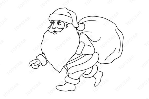 A Premium Santa Graphic for Creators