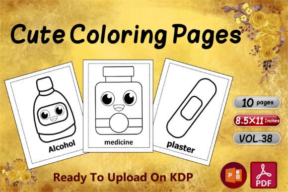An Evaluation of Cute Coloring Pages Vol-38 for Kids