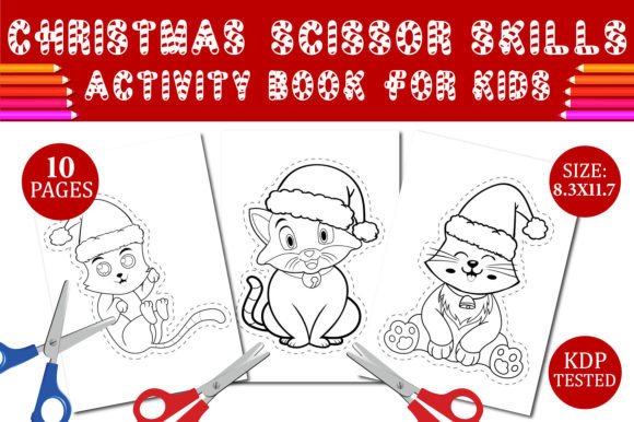 Christmas Scissor Skills Activity Books: A Strategic Asset for Your KDP Business
