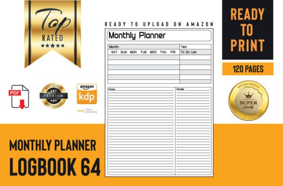 The Practical Design of Monthly Log Book 64