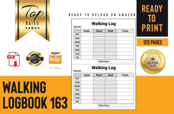 The Strategic Practice: How a Walking Log Book Enhances Modern Productivity and Well-being