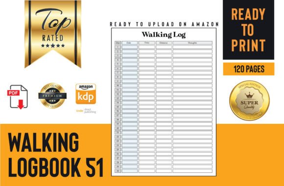 Walking Log Book 51: More Than Just Tracking Steps