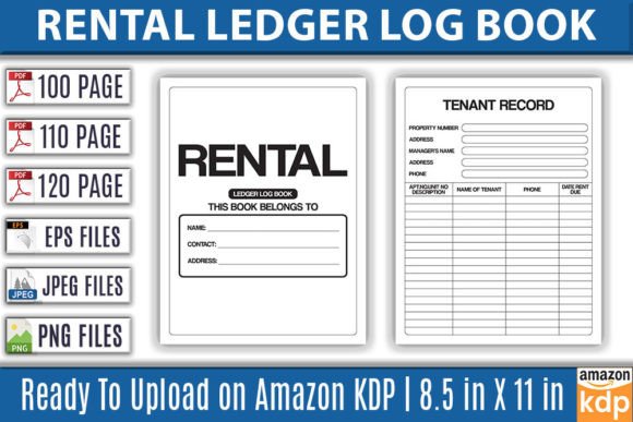Your Ultimate Rental Ledger Log Book for Organized Property Management